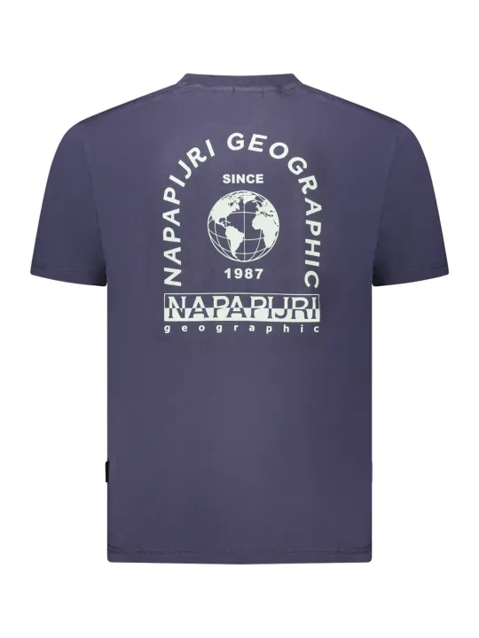 Napapijri Herren KURZARM-T-SHIRT Blau | online kaufen