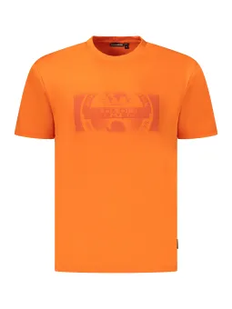 Napapijri Herren T-Shirt Orange mieten | Flex-Fashion Verleih