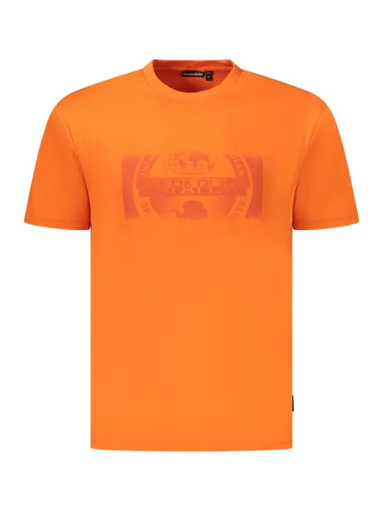 Napapijri Herren KURZARM-T-SHIRT Orange | online kaufen