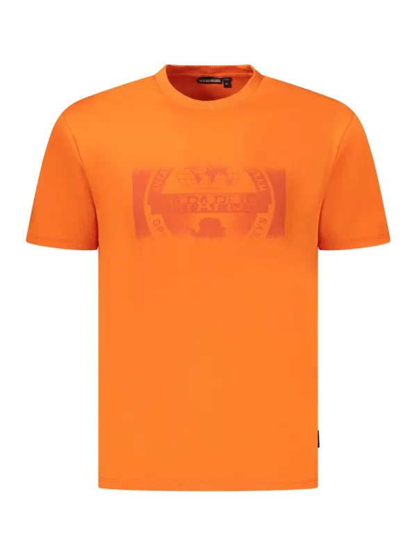 Napapijri Herren KURZARM-T-SHIRT Orange | online kaufen