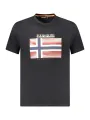 Napapijri Herren KURZARM-T-SHIRT Schwarz | online kaufen