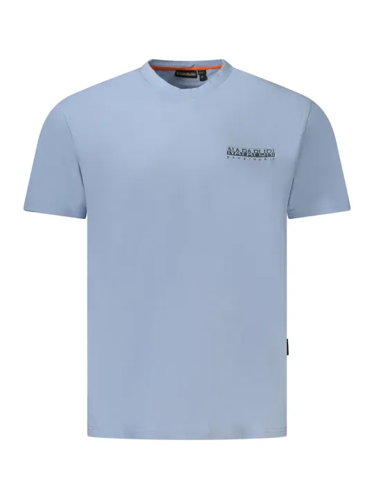 Napapijri Herren KURZARM-T-SHIRT Hellblau | online kaufen