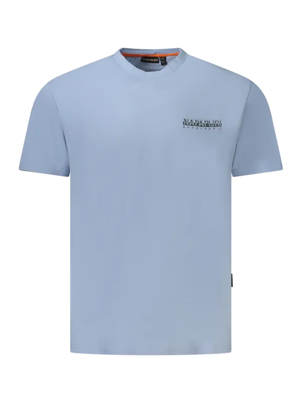 Napapijri Herren KURZARM-T-SHIRT Hellblau | online kaufen