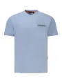 Napapijri Herren KURZARM-T-SHIRT Hellblau | online kaufen