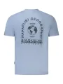 Napapijri Herren KURZARM-T-SHIRT Hellblau | online kaufen