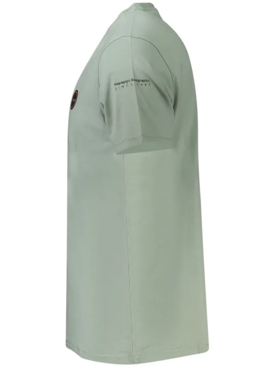 Napapijri Herren KURZARM-T-SHIRT Grün | online kaufen