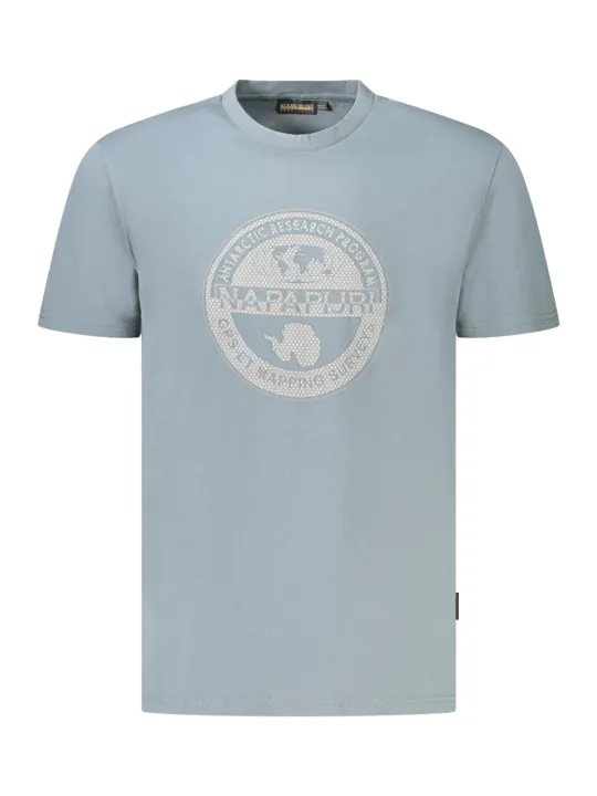 Napapijri Herren Kurzarm-T-Shirts Grau | online kaufen