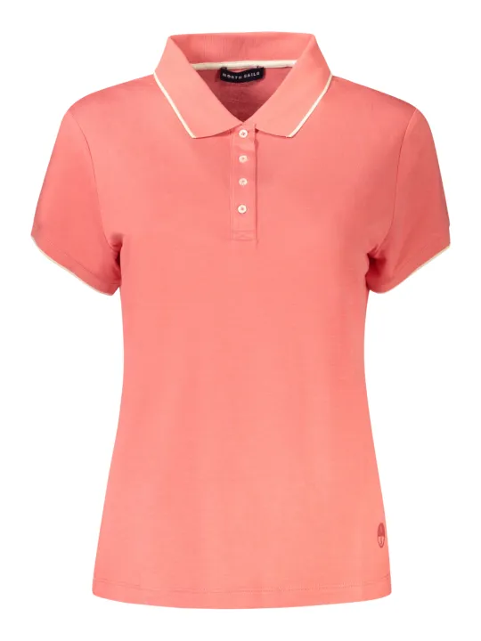North Sails Damen KURZARM-POLOSHIRT Rosa | online kaufen