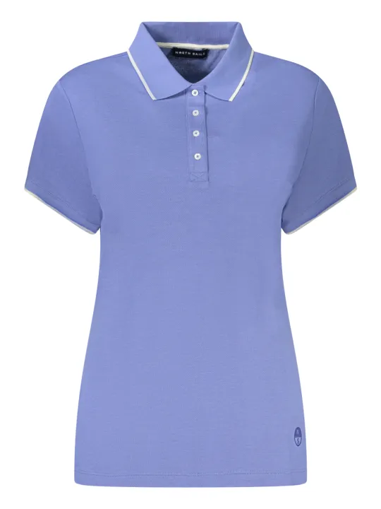 North Sails Damen KURZARM-POLOSHIRT Blau | online kaufen