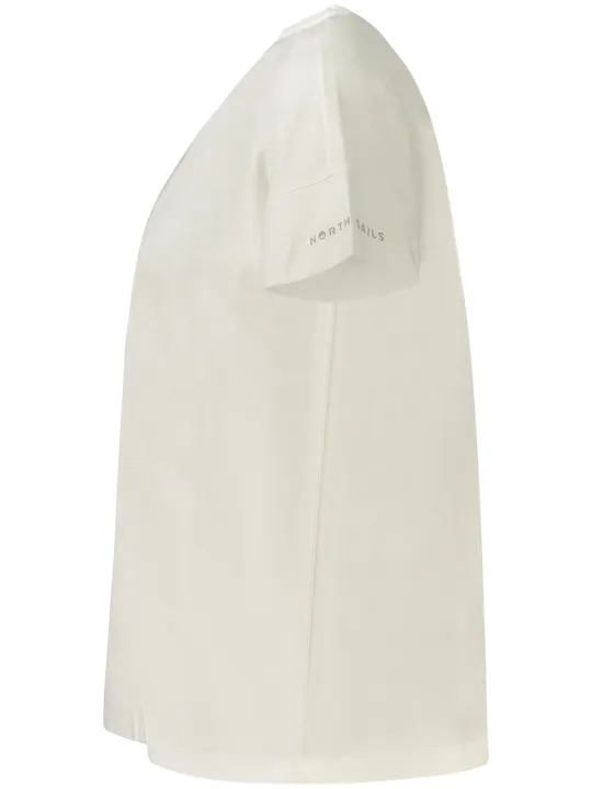 North Sails Damen KURZARM-T-SHIRT Weiß | online kaufen