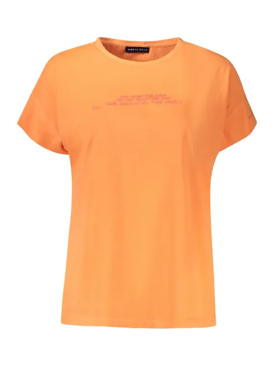 North Sails Damen KURZARM-T-SHIRT Orange | online kaufen