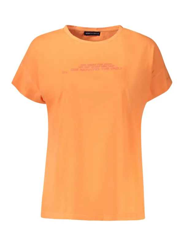 North Sails Damen KURZARM-T-SHIRT Orange | online kaufen