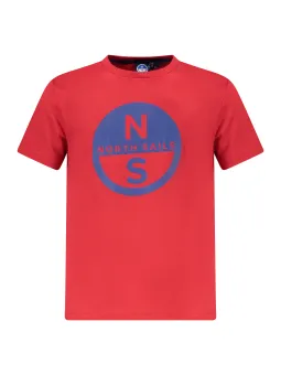 North Sails Jungen T-Shirt Rot leihen - Flex-Fashion Verleih