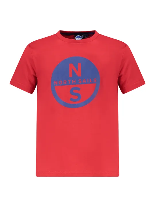 North Sails Jungen KURZARM-T-SHIRT Rot | online kaufen