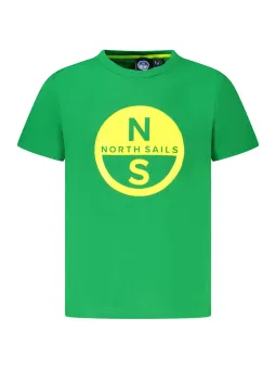 North Sails Jungen T-Shirt Grün mieten – Flex-Fashion Verleih