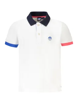 North Sails Jungen KURZARM-POLOSHIRT Weiß | online kaufen