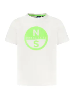 North Sails Jungen T-Shirt mieten - Weiß, Größen 6A-14A