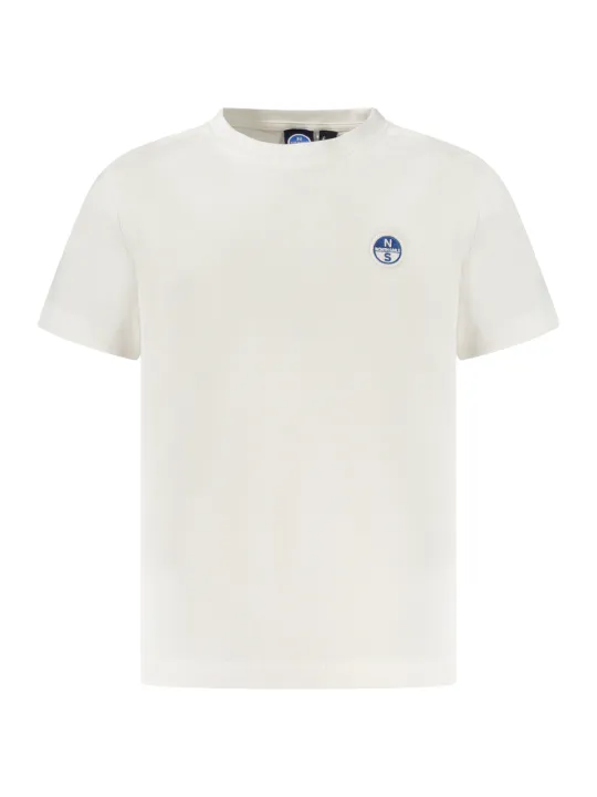 North Sails Jungen KURZARM-T-SHIRT Weiß | online kaufen