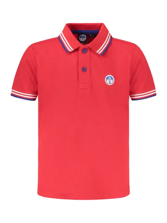 North Sails Jungen KURZARM-POLOSHIRT Rot | online kaufen
