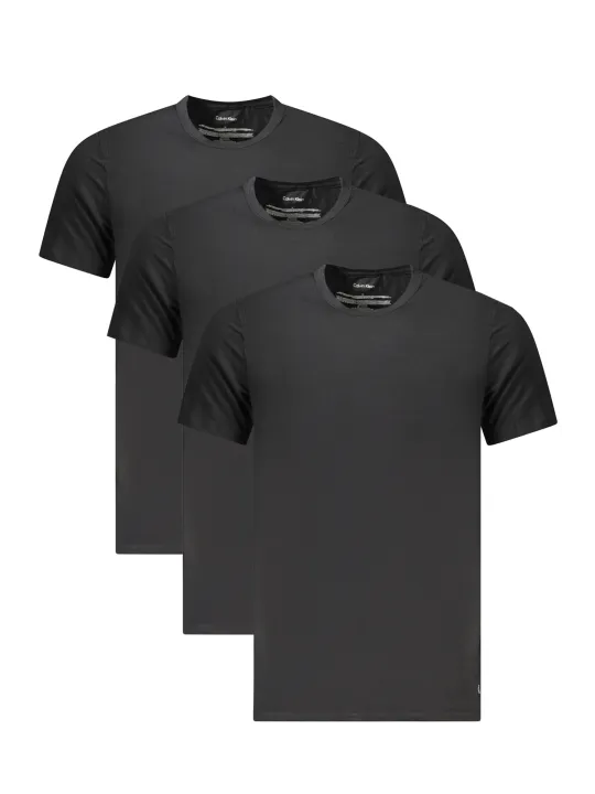 Calvin Klein Herren KURZARM-T-SHIRT Schwarz | online kaufen
