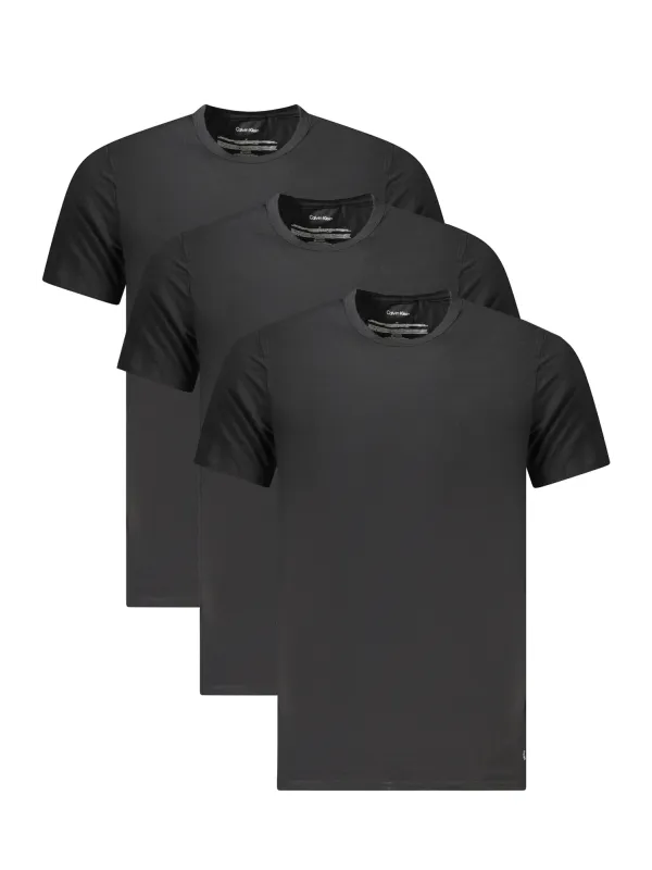 Calvin Klein Herren KURZARM-T-SHIRT Schwarz | online kaufen