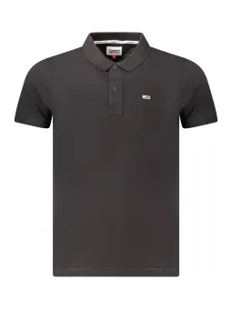 Tommy Hilfiger Herren KURZARM-POLO Schwarz | online kaufen