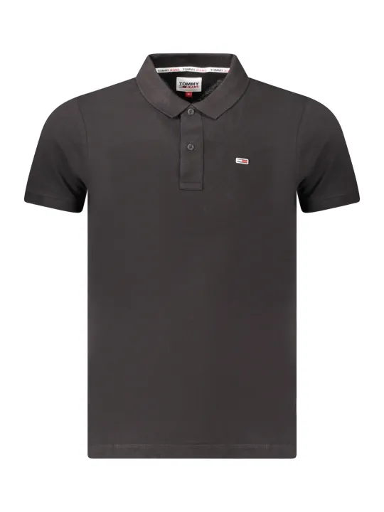 Tommy Hilfiger Herren KURZARM-POLO Schwarz | online kaufen