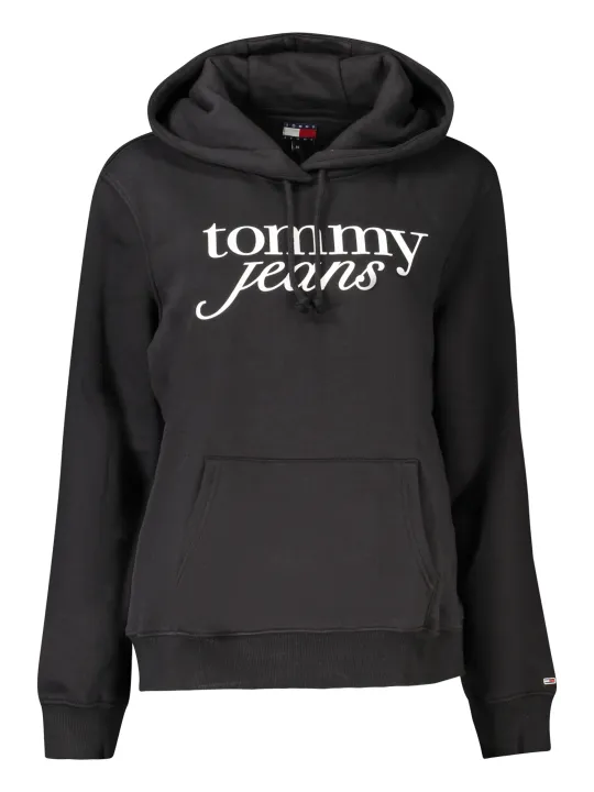 Tommy Hilfiger Damen LANGARM-SWEATSHIRT Schwarz