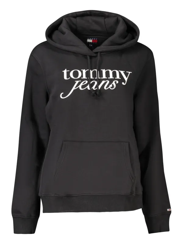 Tommy Hilfiger Damen LANGARM-SWEATSHIRT Schwarz