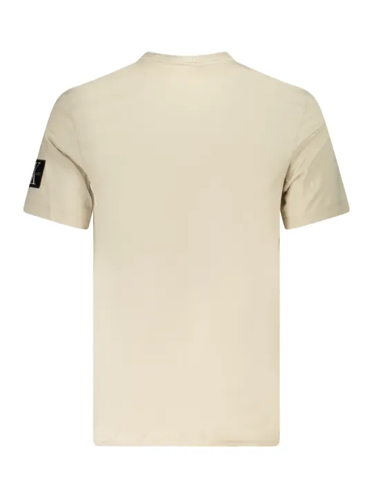 Calvin Klein Herren KURZARM-T-SHIRT Beige | online kaufen