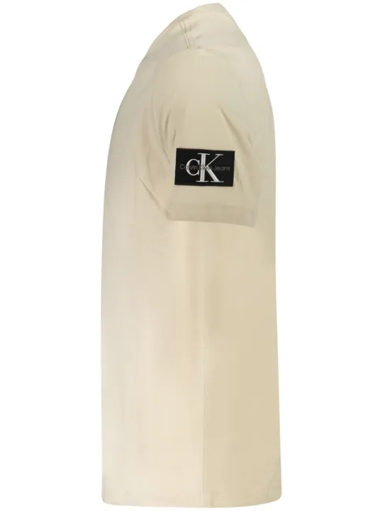 Calvin Klein Herren KURZARM-T-SHIRT Beige | online kaufen