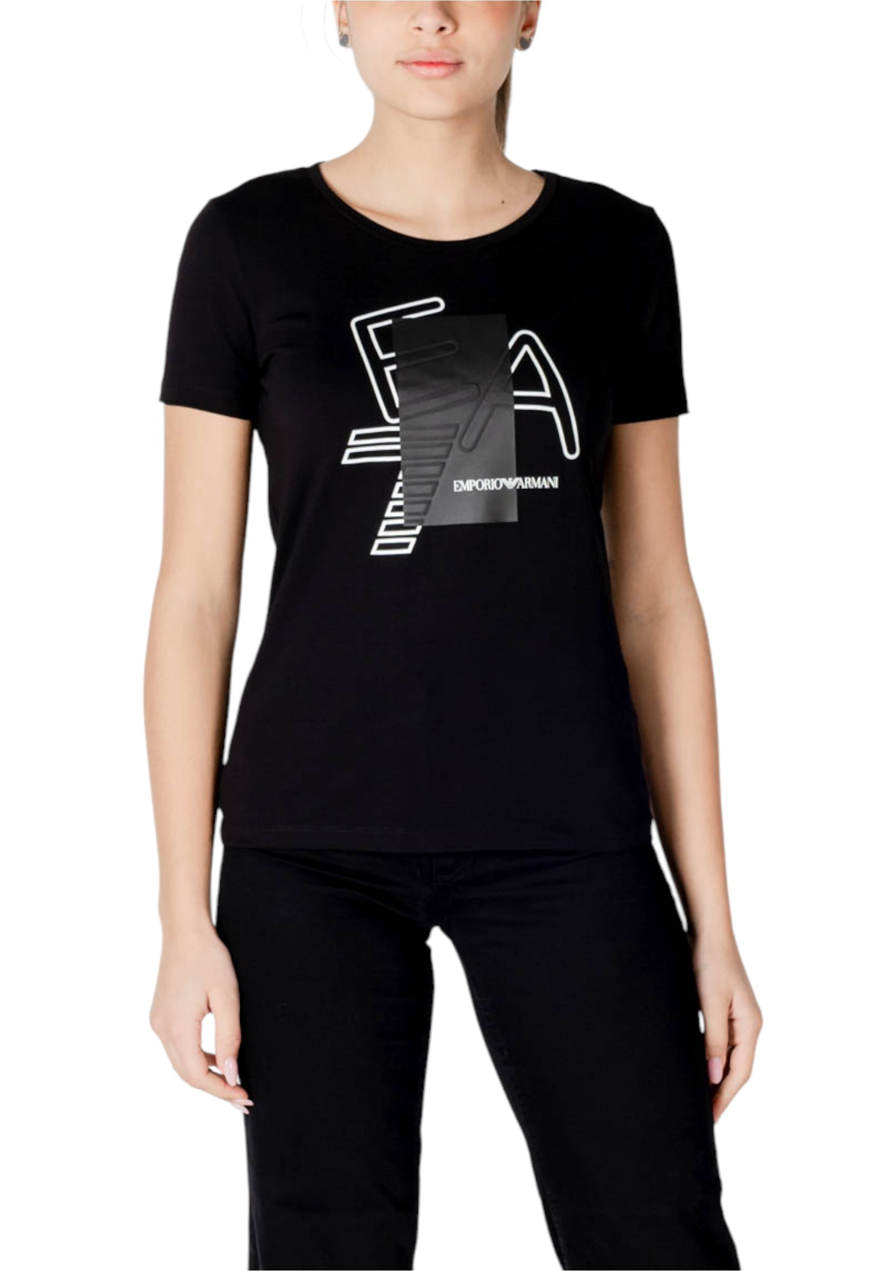 Ea7 T-Shirt Schwarz 484051
