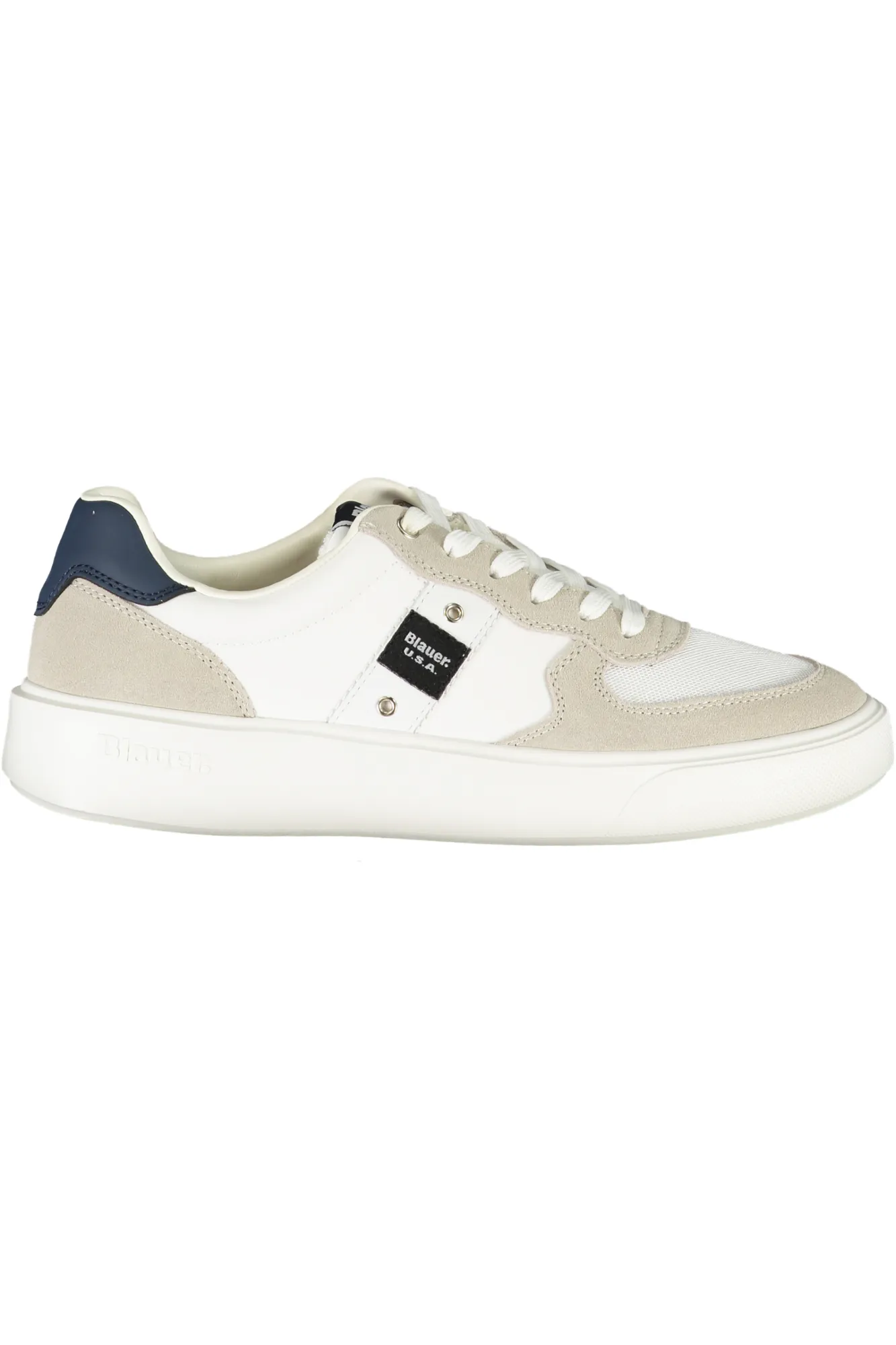 Herren SPORTSCHUH Weiß S5BUCK02MES_BIWHINVY