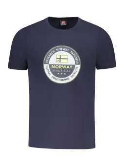 Herren T-Shirt Blau mieten - NORWAY 1963 Flex-Fashion