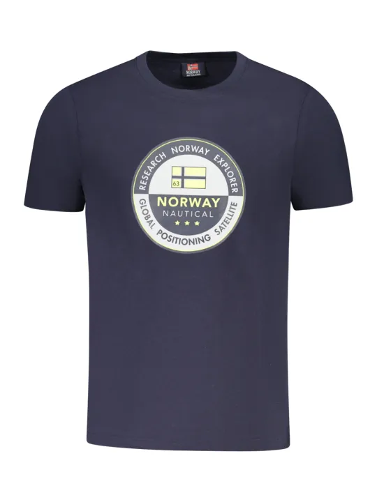 NORWAY 1963 Herren KURZARM-T-SHIRT Blau | online kaufen