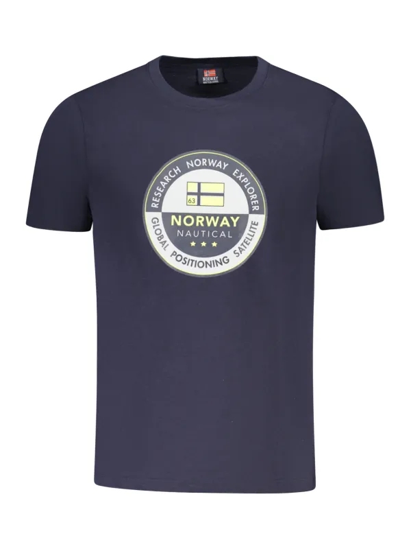 NORWAY 1963 Herren KURZARM-T-SHIRT Blau | online kaufen