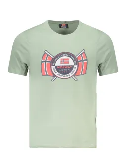 Grünes Herren T-Shirt mieten - NORWAY 1963 Verleih-Shop