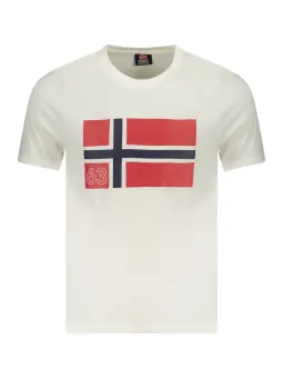 Miete stilvolles NORWAY 1963 Herren T-Shirt, Weiß
