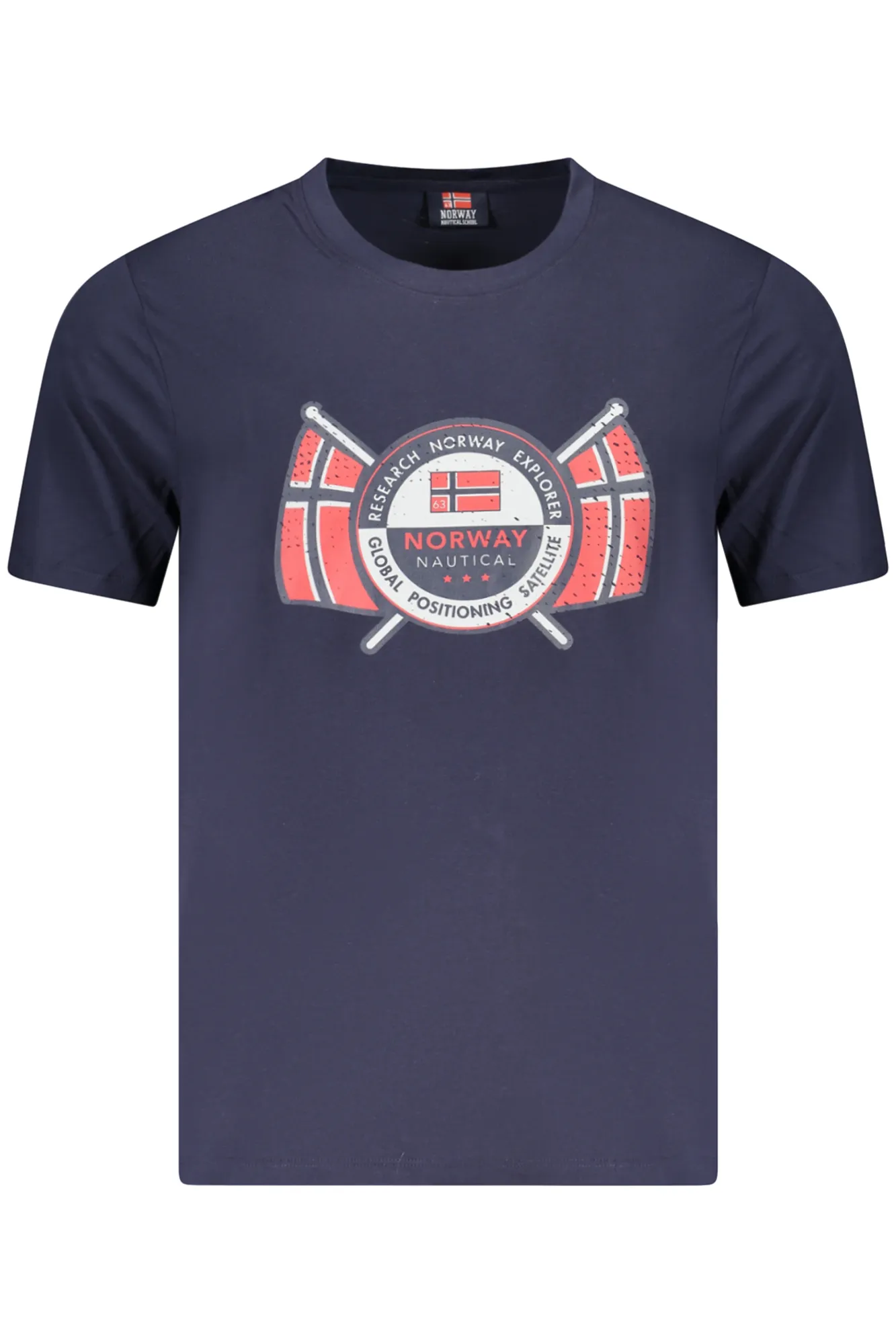 Herren KURZARM-T-SHIRT Blau 856028_BLNAVY