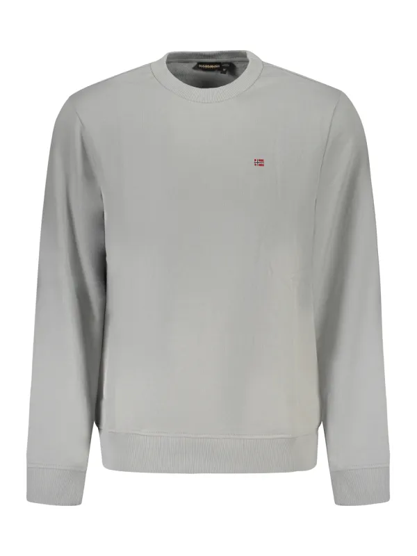 Napapijri Herren LANGARM-SWEATSHIRT Grau | online kaufen