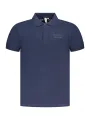 ACCADEMIA MILITARE Herren KURZARM-POLOSHIRT Blau