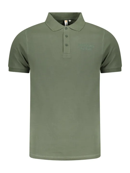 ACCADEMIA MILITARE Herren KURZARM-POLOSHIRT Grün