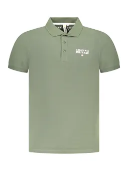 ACCADEMIA MILITARE Herren KURZARM-POLOSHIRT Grün