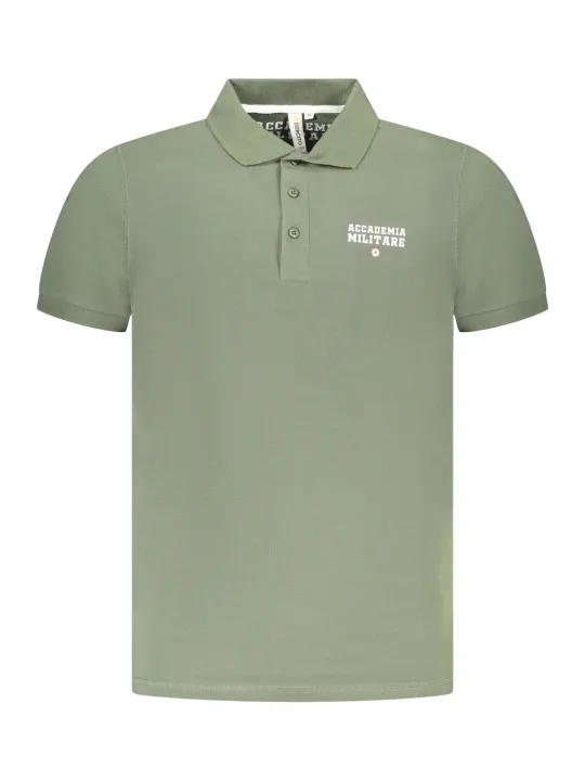 ACCADEMIA MILITARE Herren KURZARM-POLOSHIRT Grün