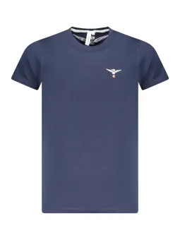 ACCADEMIA MILITARE Herren KURZARM-T-SHIRT Blau