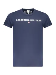 ACCADEMIA MILITARE Herren KURZARM-T-SHIRT Blau