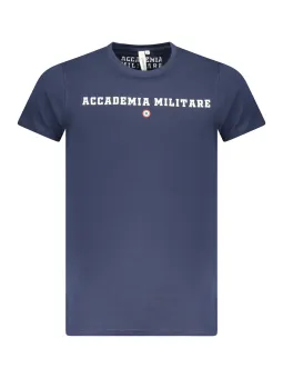 ACCADEMIA MILITARE Herren KURZARM-T-SHIRT Blau