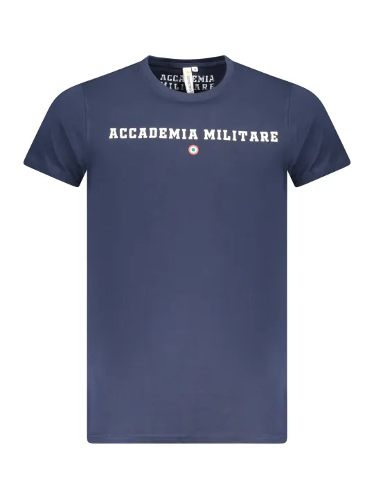 ACCADEMIA MILITARE Herren KURZARM-T-SHIRT Blau