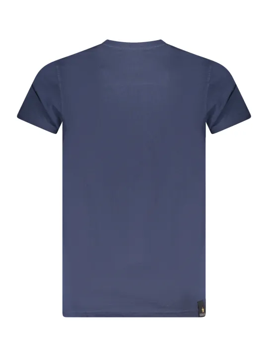 ACCADEMIA MILITARE Herren KURZARM-T-SHIRT Blau