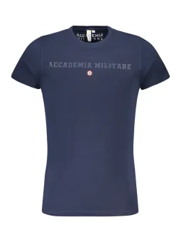 ACCADEMIA MILITARE Herren KURZARM-T-SHIRT Blau